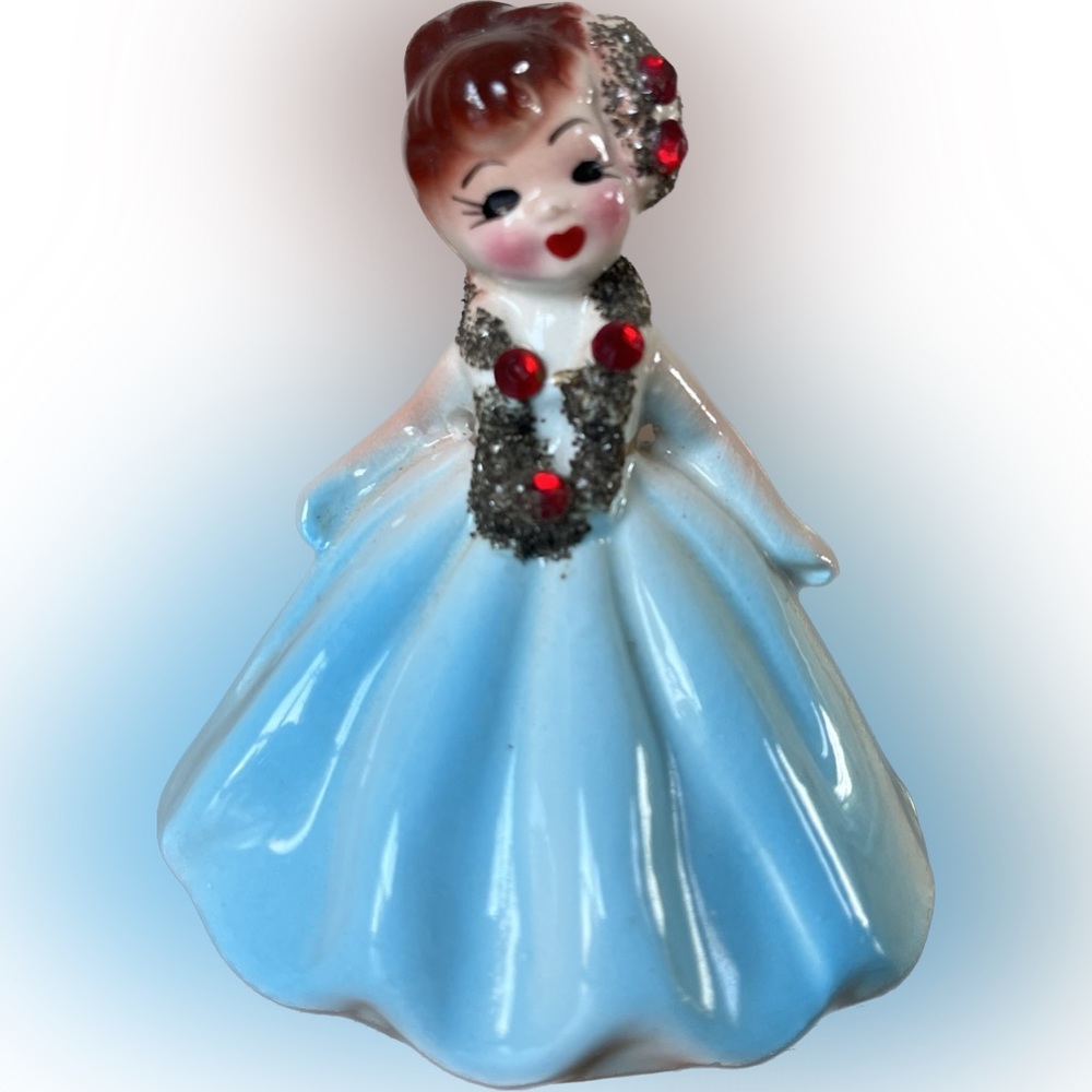 Vintage Josef Original Tilt Head July Birthday Doll of The Month